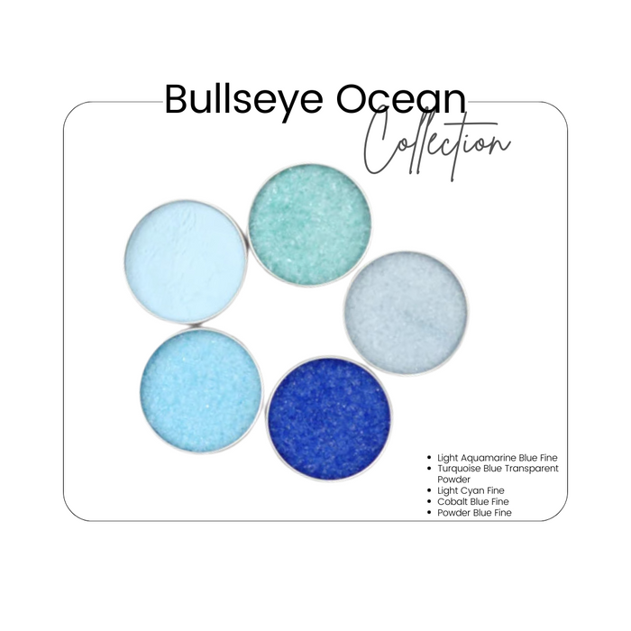 Bullseye Ocean Frit Collection