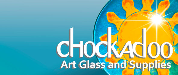 Chockadoo Art Glass Supplier focusing on Australia and New Zealand. Stock Lampworking, Fusing and Hot Glass Supplies.