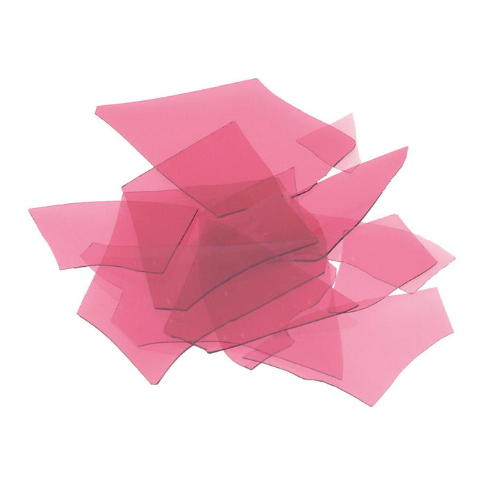 Cranberry Pink Transparent Confetti
