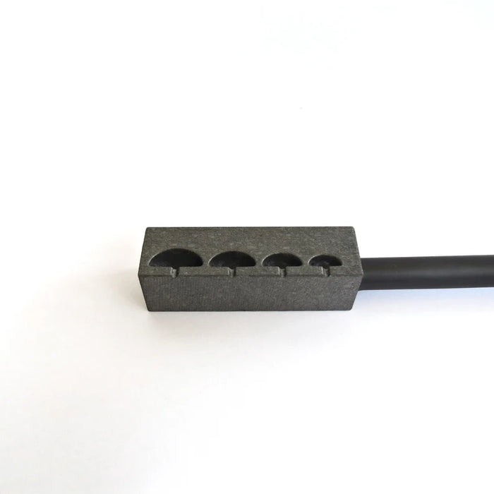 Studs and pins Graphite Paddle