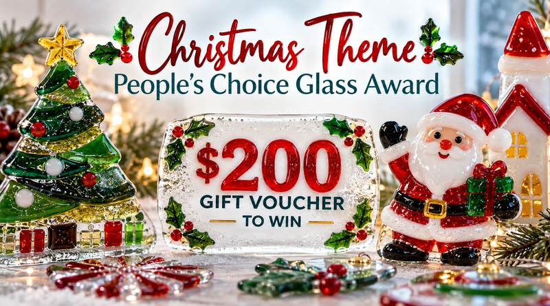 🎄 Christmas Theme People's Choice Glass Award