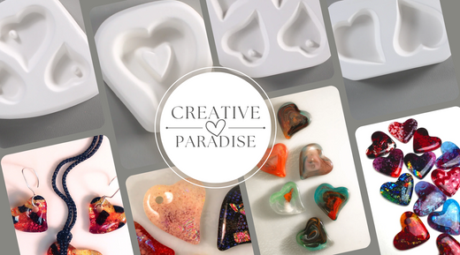 Creative Paradise Heart Moulds Are Back in Stock!