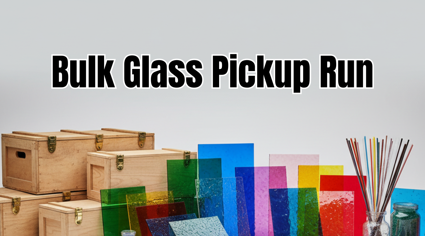 Brisbane & Sydney Bulk Glass Pickup Runs