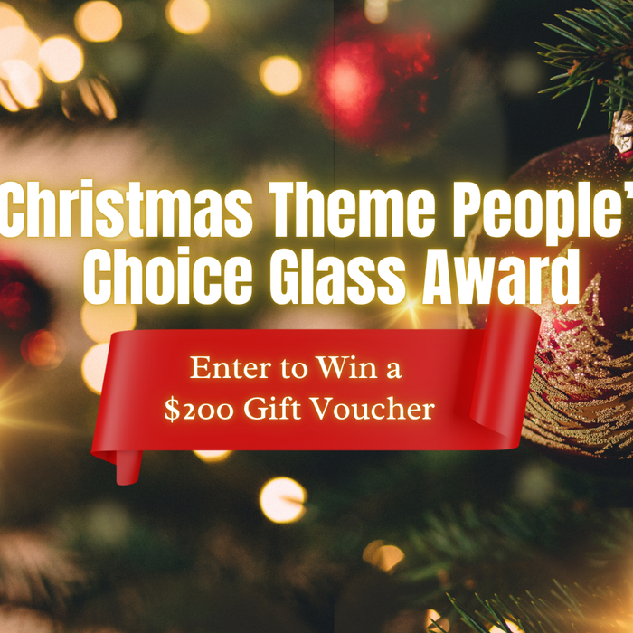 🎄 Christmas Theme People’s Choice Glass Award