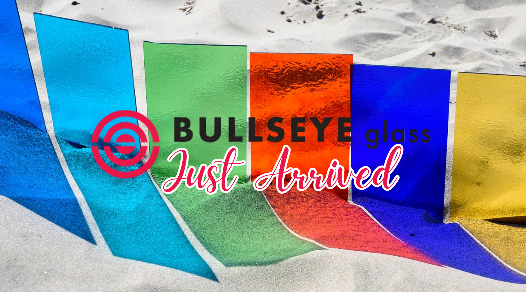 Bullseye Glass Has Arrived!