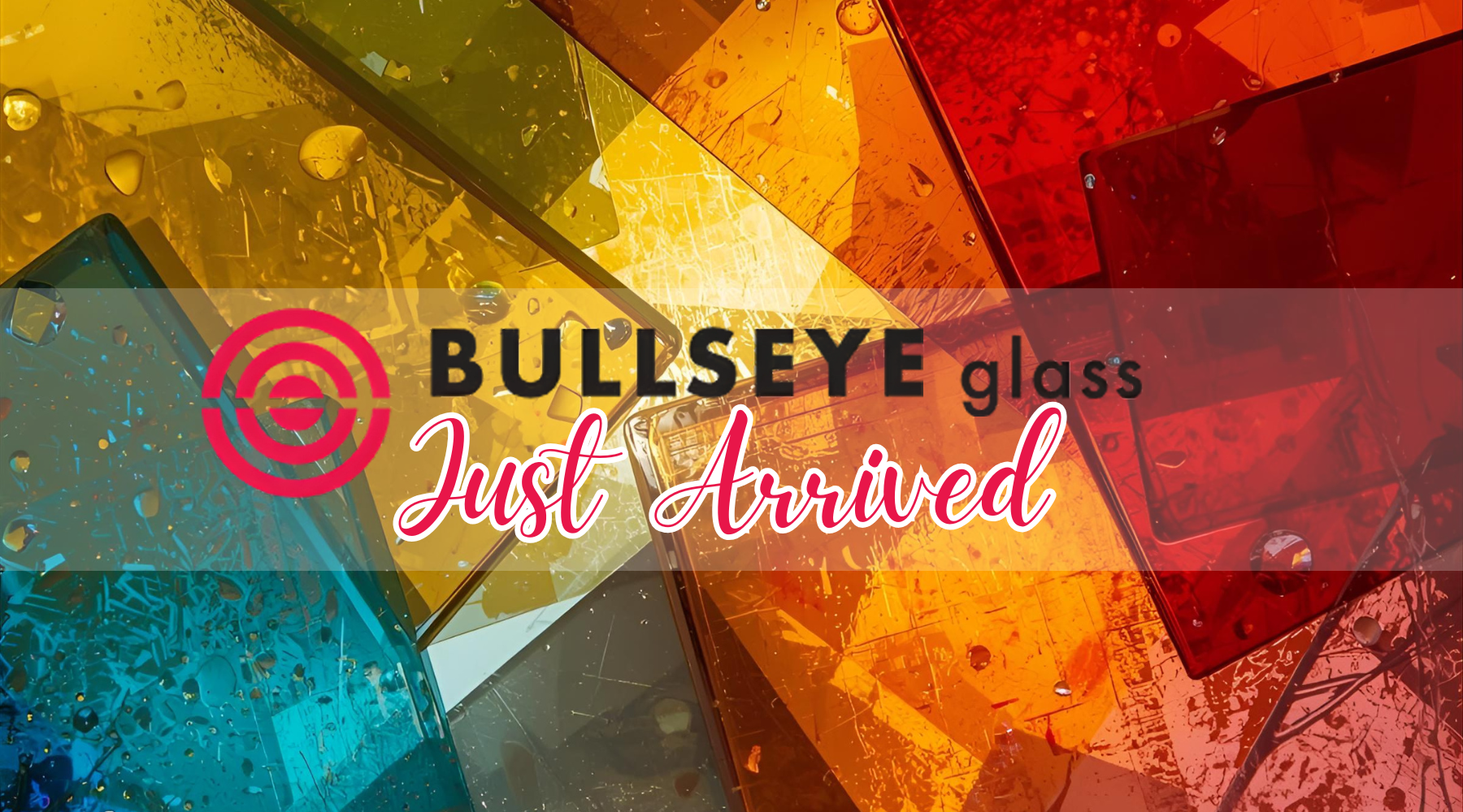 Bullseye Glass Just Arrived