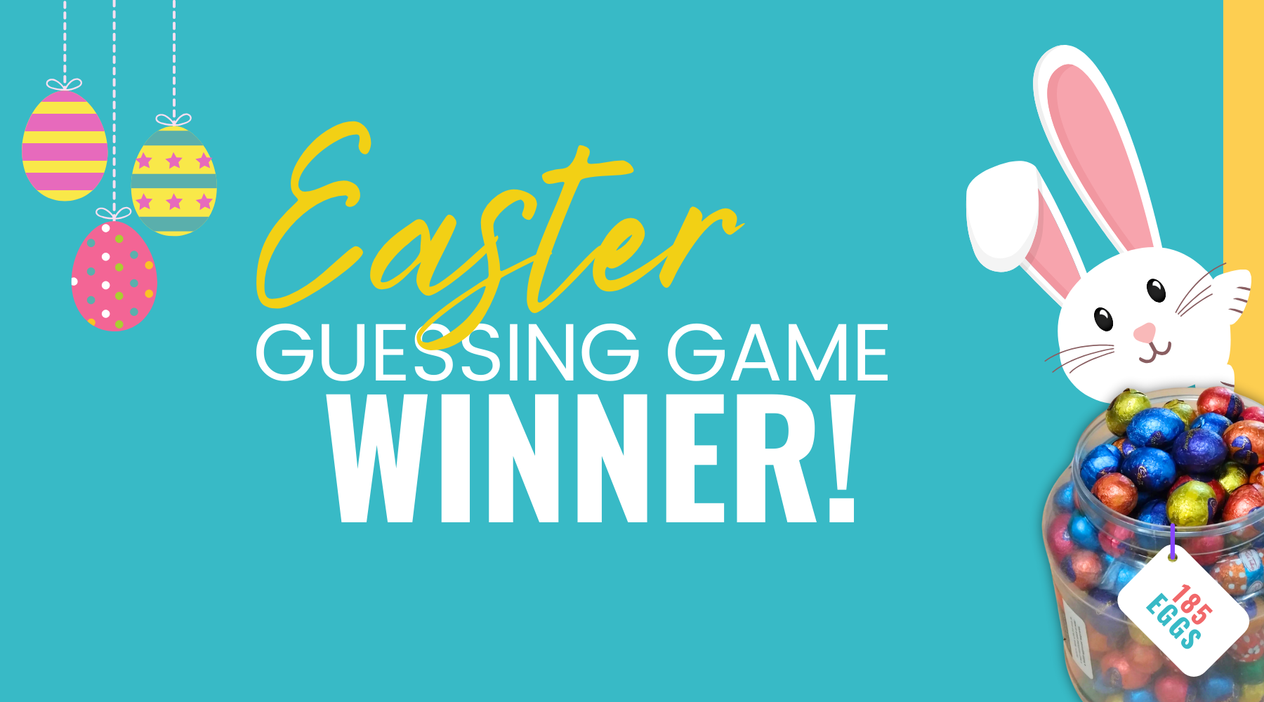 Chockadoo Easter Egg Guessing Game Winner