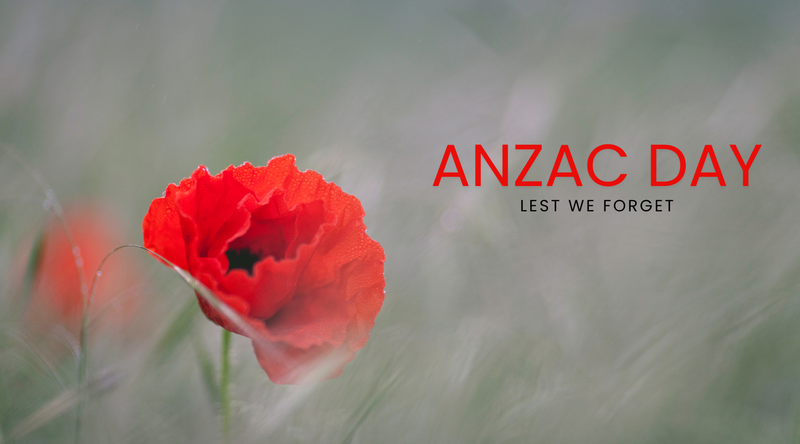 🌺 Honouring ANZAC Day 2026
