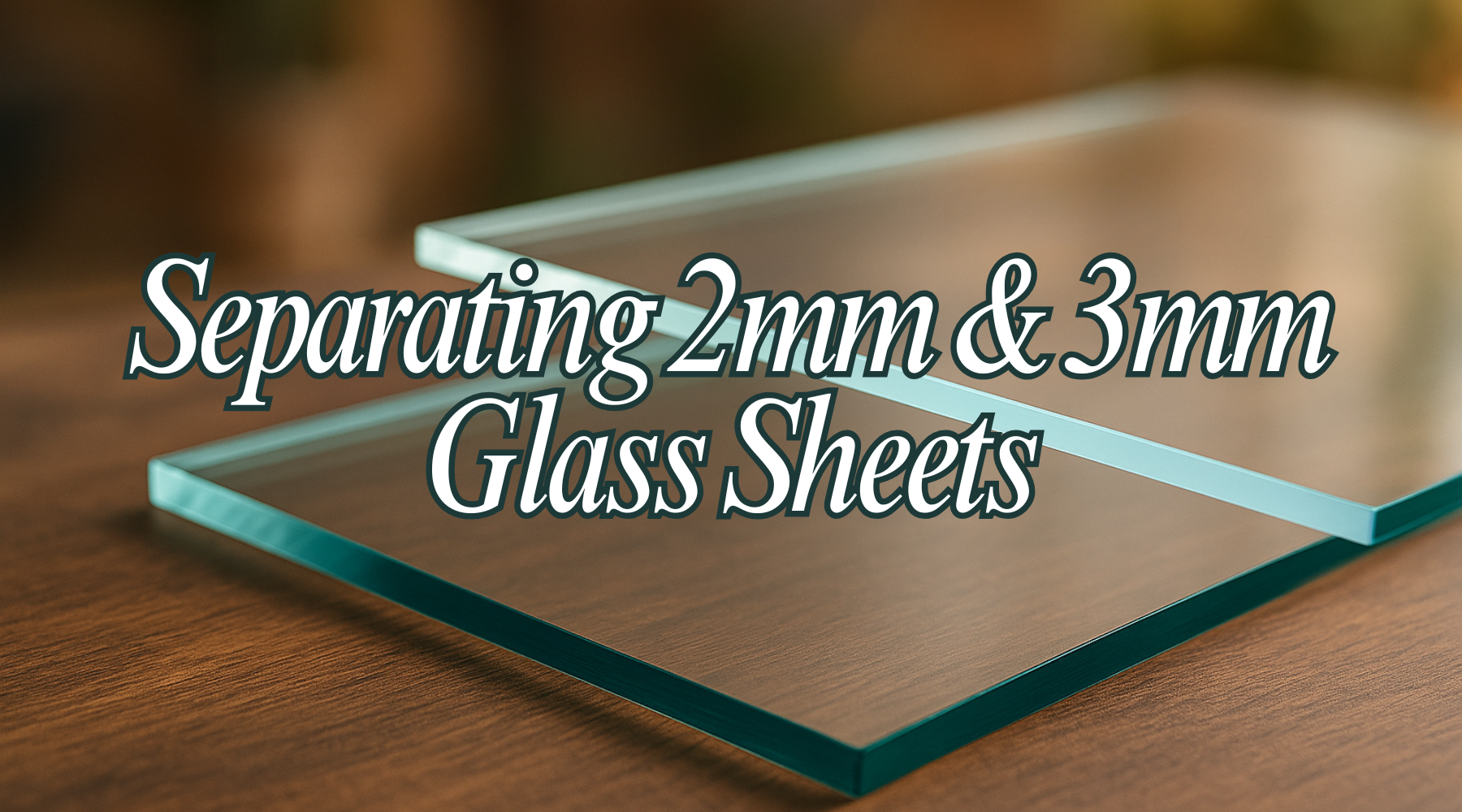 We've Separated Our 2mm and 3mm Glass Sheets – Here's Why!