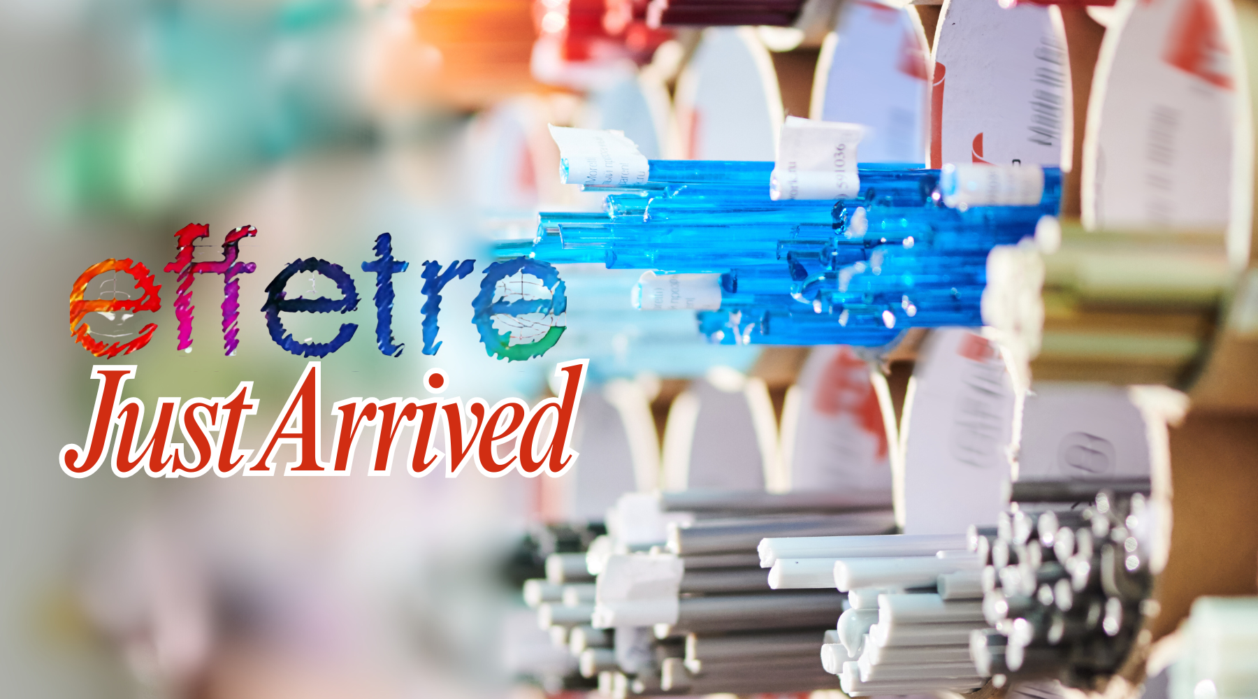 Just Arrived: Fresh Effetre Glass Stock