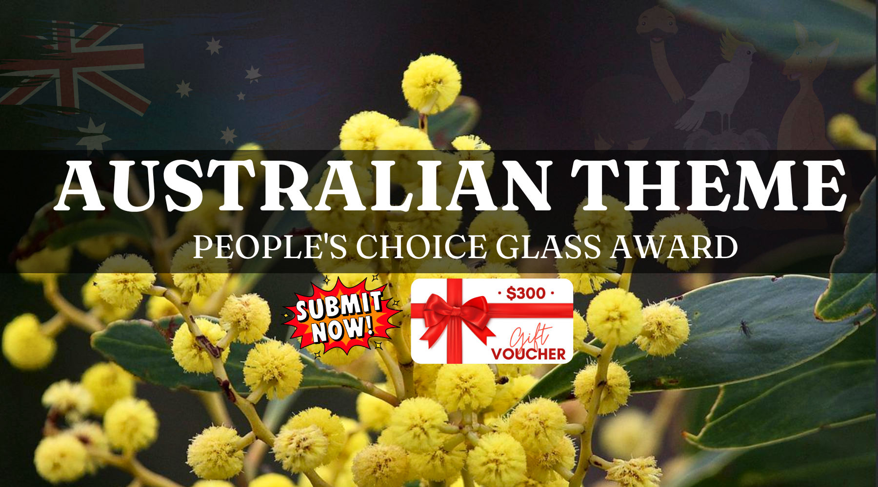 Australia Theme People’s Choice Glass Award: Enter to Win a $300 Chockadoo Gift Voucher!