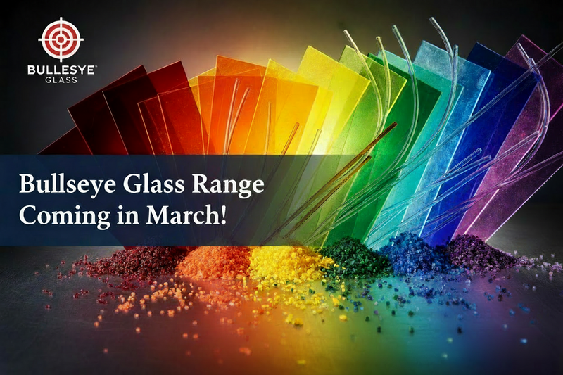 Bullseye Glass Range Coming in March!