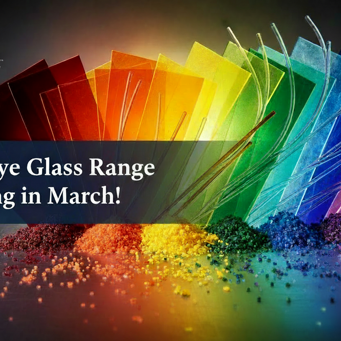 Bullseye Glass Range Coming in March!