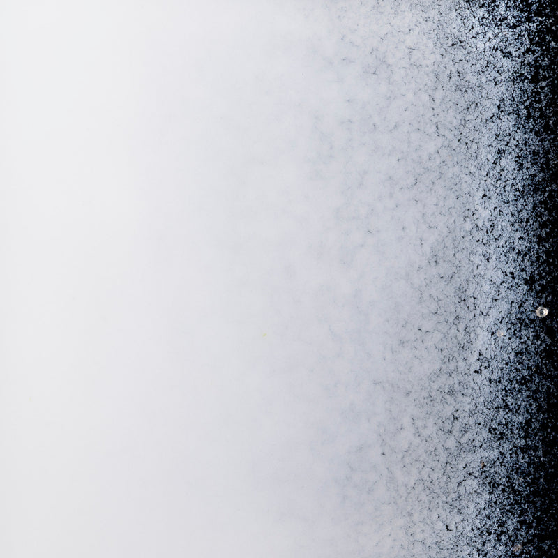 White Opaque Bullseye Frit 013