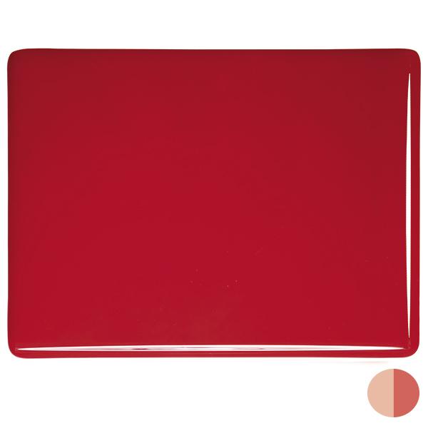Tomato Red Striker Opaque Bullseye Sheet 024 2MM
