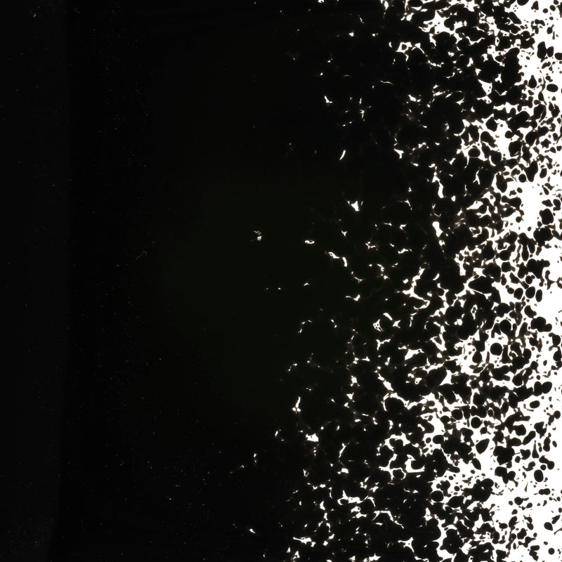 Black Opaque Bullseye Fine Frit 100