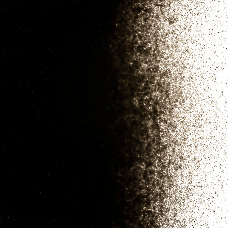 Stiff Black Opaque Bullseye Frit 101