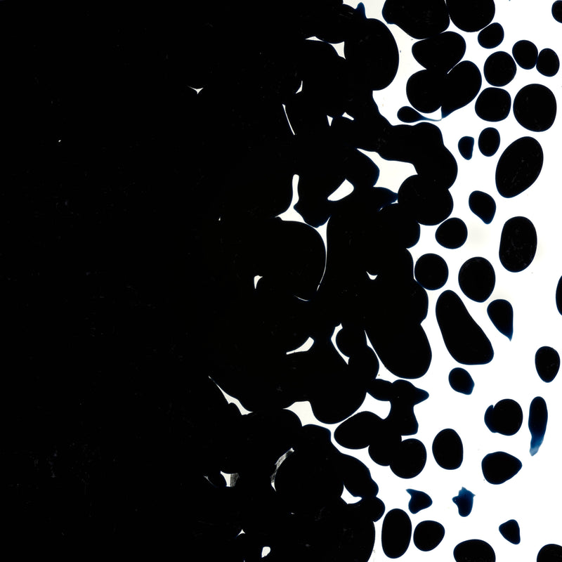 Blue Black Opaque Bullseye Coarse Frit 102