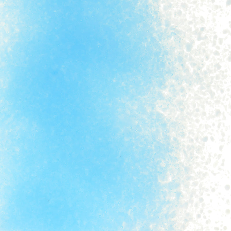 Glacier Blue Opaque Bullseye Frit 104