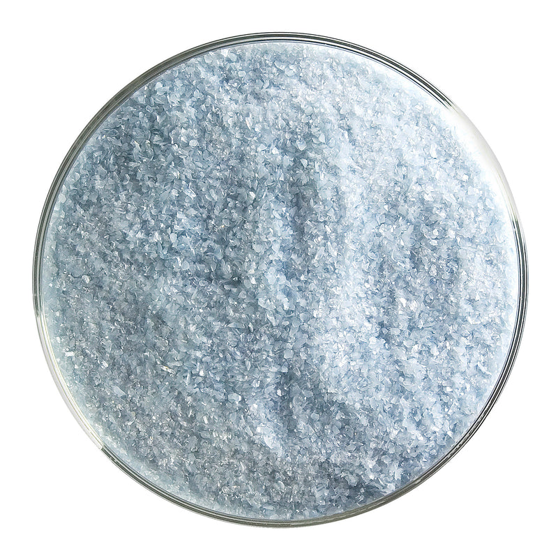 Powder Blue Opaque Bullseye Frit 108