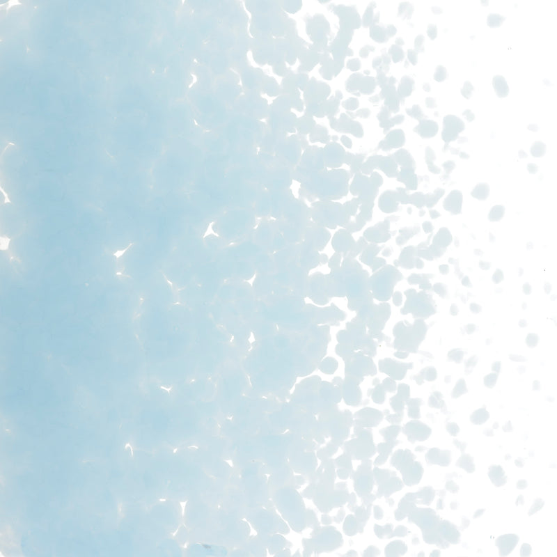Powder Blue Opaque Bullseye Frit 108