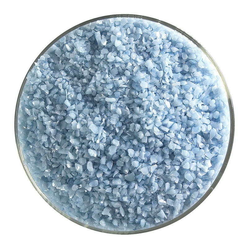 Powder Blue Opaque Bullseye Frit 108