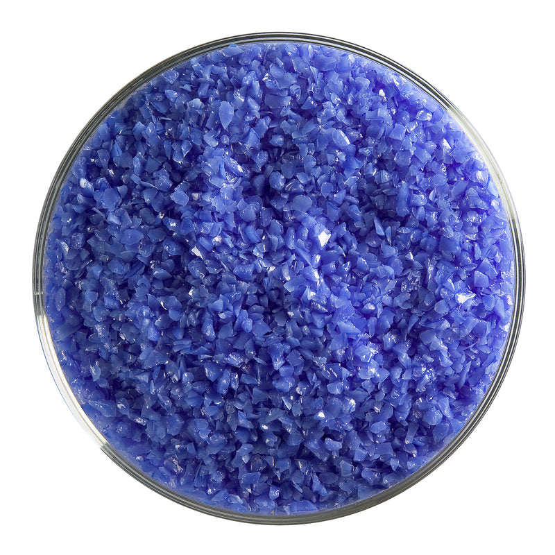 Cobalt Blue Opaque Bullseye Medium Frit 114