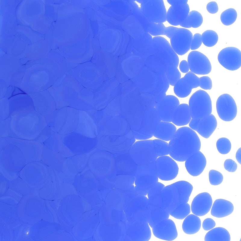Cobalt Blue Opaque Bullseye Coarse Frit 114