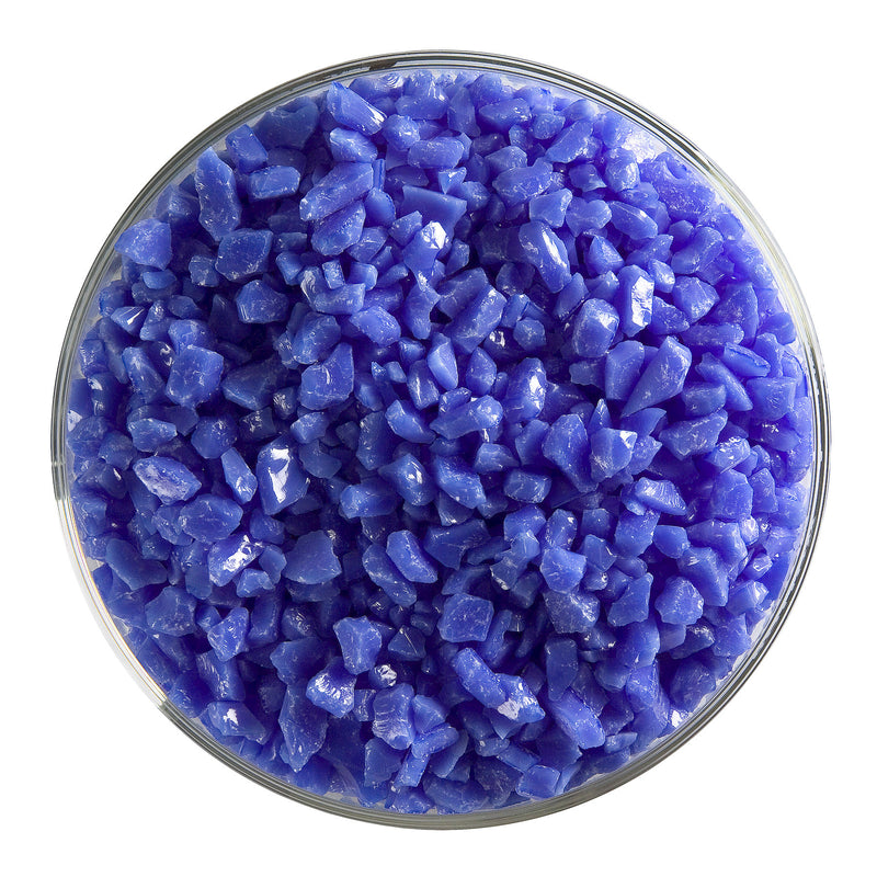 Cobalt Blue Opaque Bullseye Coarse Frit 114