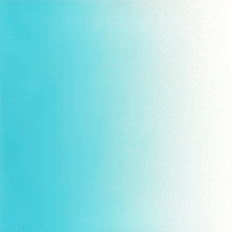 Turquoise Blue Opaque Bullseye Frit 116