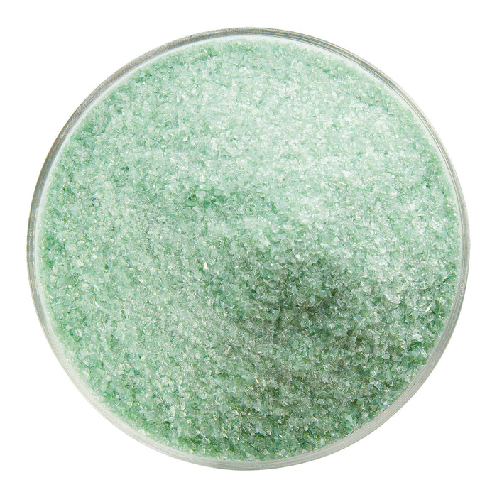 Mineral Green Opal Bullseye Frit