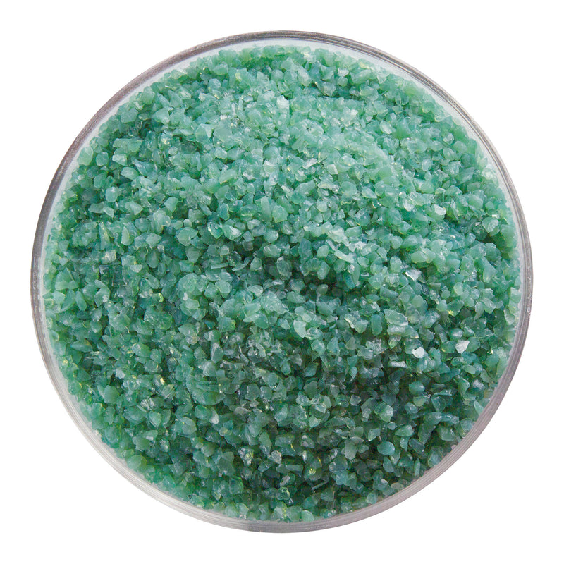 Mineral Green Opaque Bullseye Medium Frit 117
