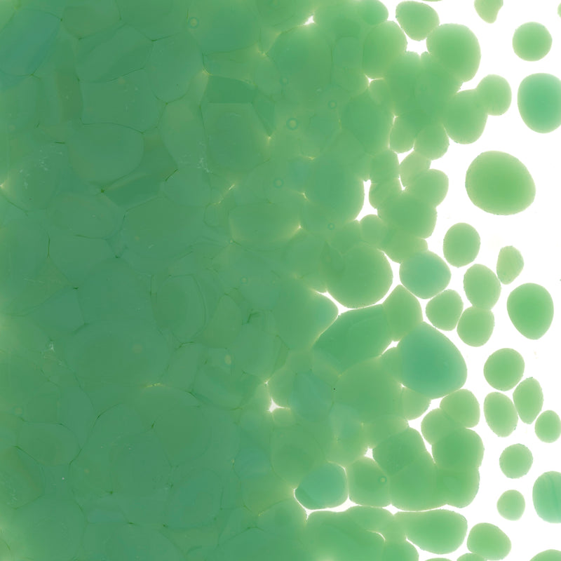 Mineral Green Opaque Bullseye Coarse Frit 117