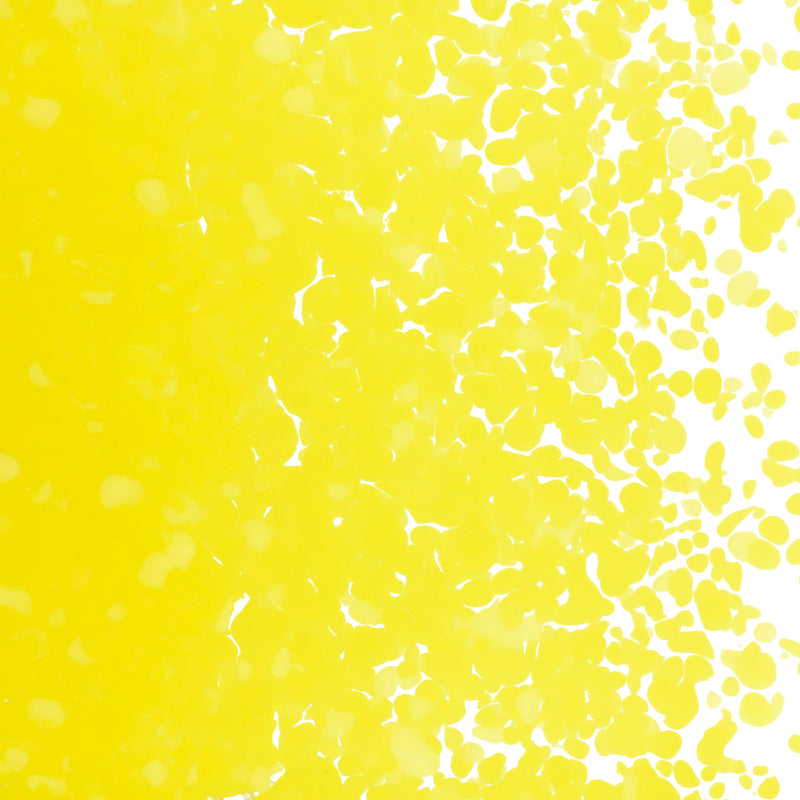 Canary Yellow Striker Opaque Bullseye Medium Frit 120