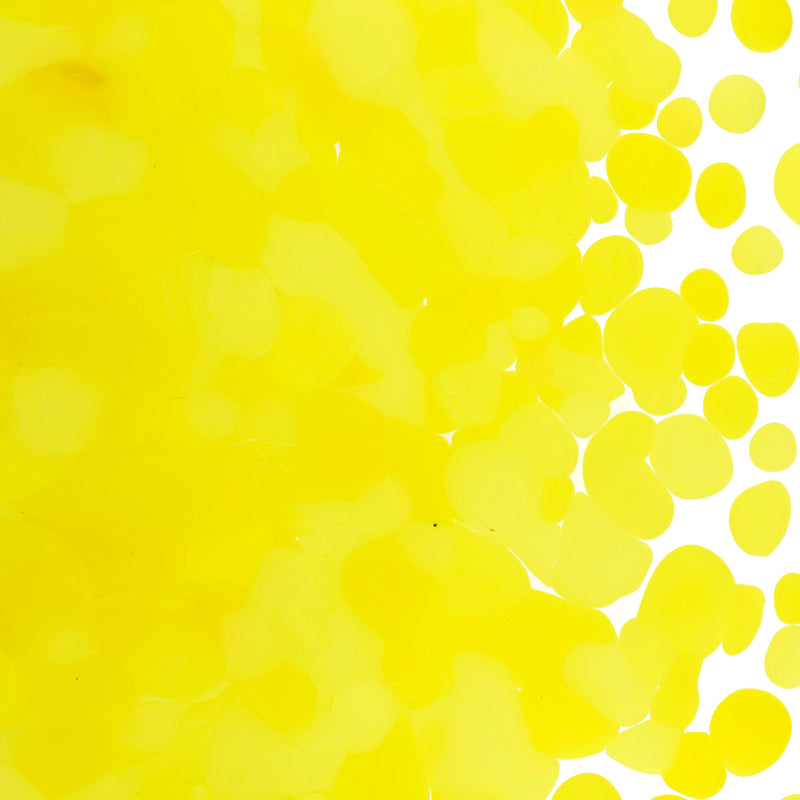 Canary Yellow Striker Opaque Bullseye Coarse Frit 120
