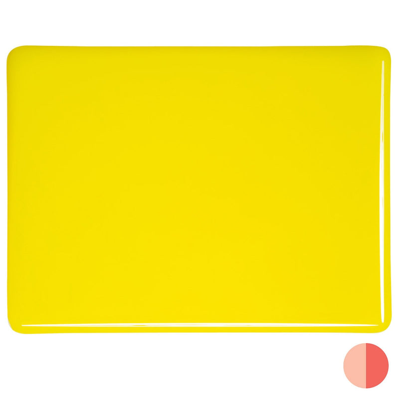 Canary Yellow Striker Opaque Bullseye Sheet 120 3MM
