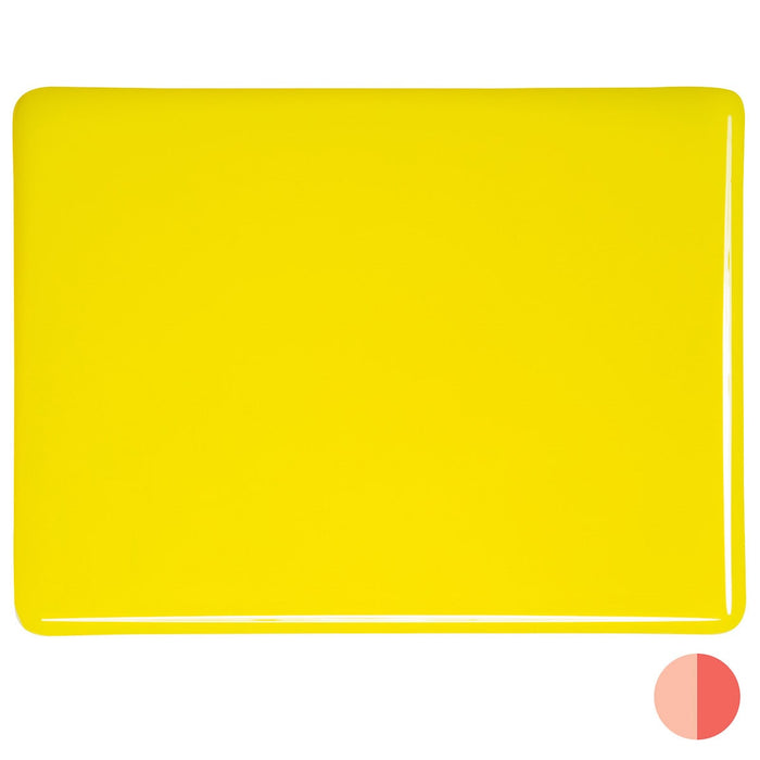 Canary Yellow Striker Opaque Bullseye Sheet 120 3MM