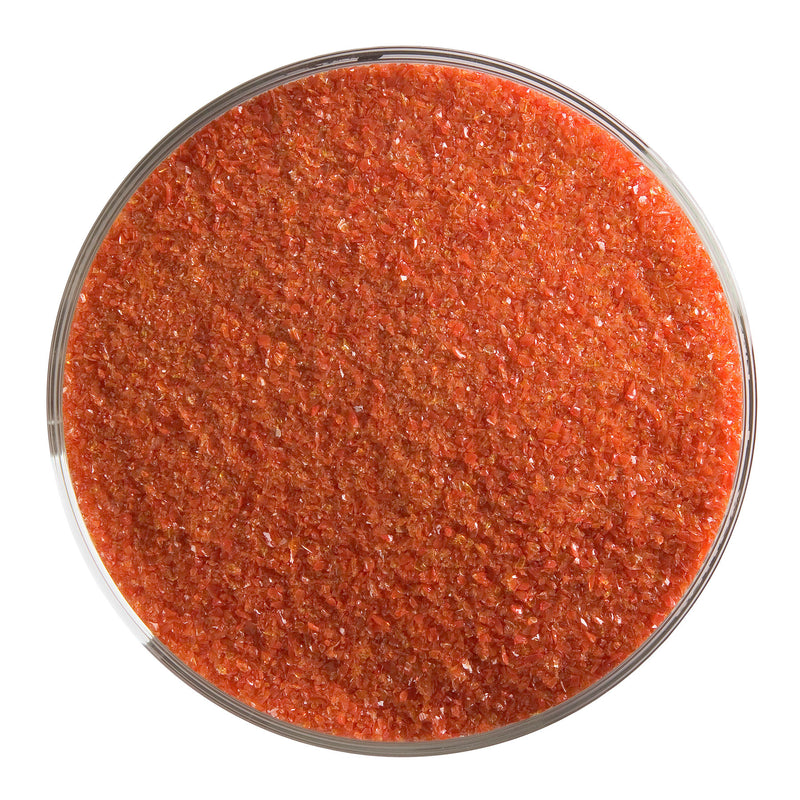 Red Striker Opaque Bullseye Frit  124