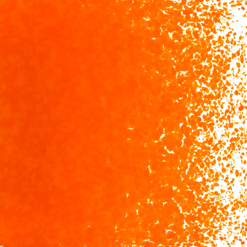 Orange Striker Opaque Bullseye Frit 125