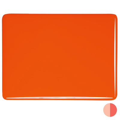 Orange Striker Opaque Bullseye Sheet 125 3MM