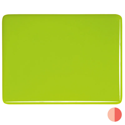 Spring Green Striker Opaque Bullseye Sheet 126 3MM