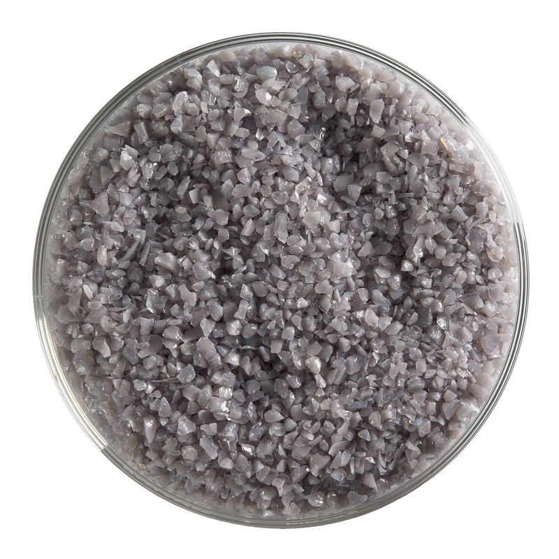 Deco Grey Opaque Bullseye Medium Frit 136