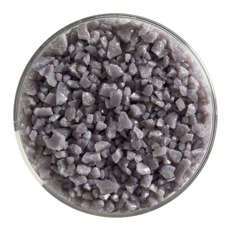 Deco Grey Opaque Bullseye Coarse Frit 136