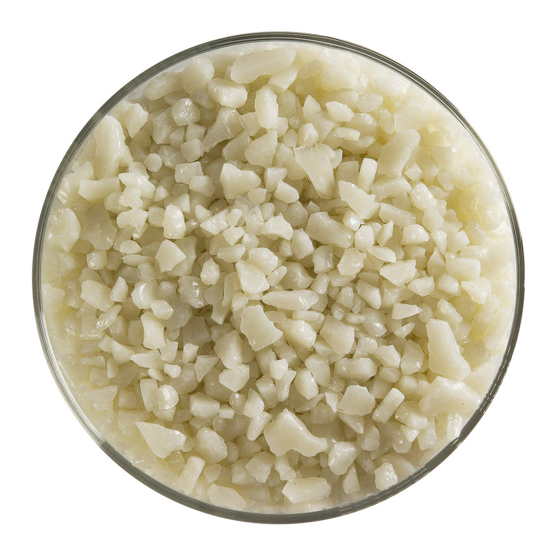 French Vanilla Striker Opaque Bullseye Coarse Frit 137