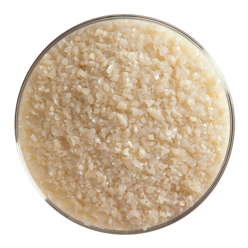 Marzipan Striker Opaque Bullseye Frit 138