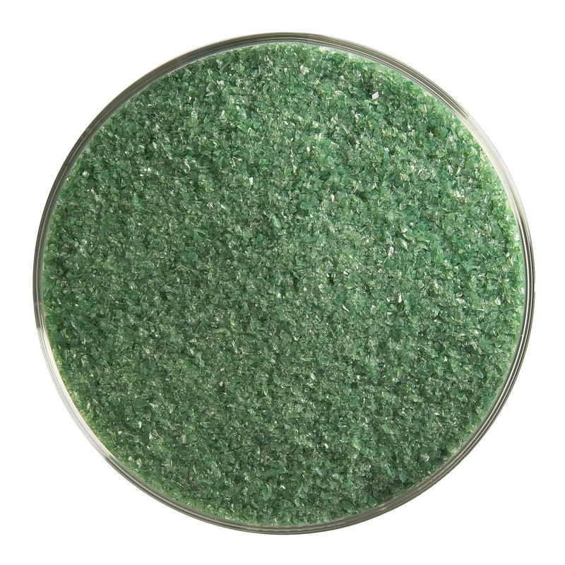 Dark Forest Green Opaque Bullseye Fine Frit 141