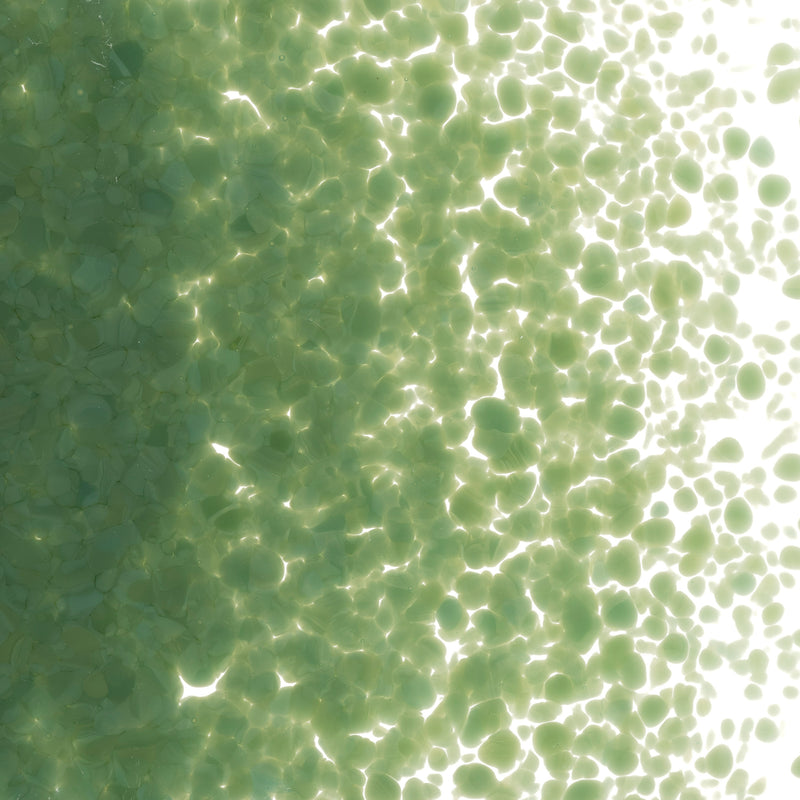 Dark Forest Green Opaque Bullseye Medium Frit 141