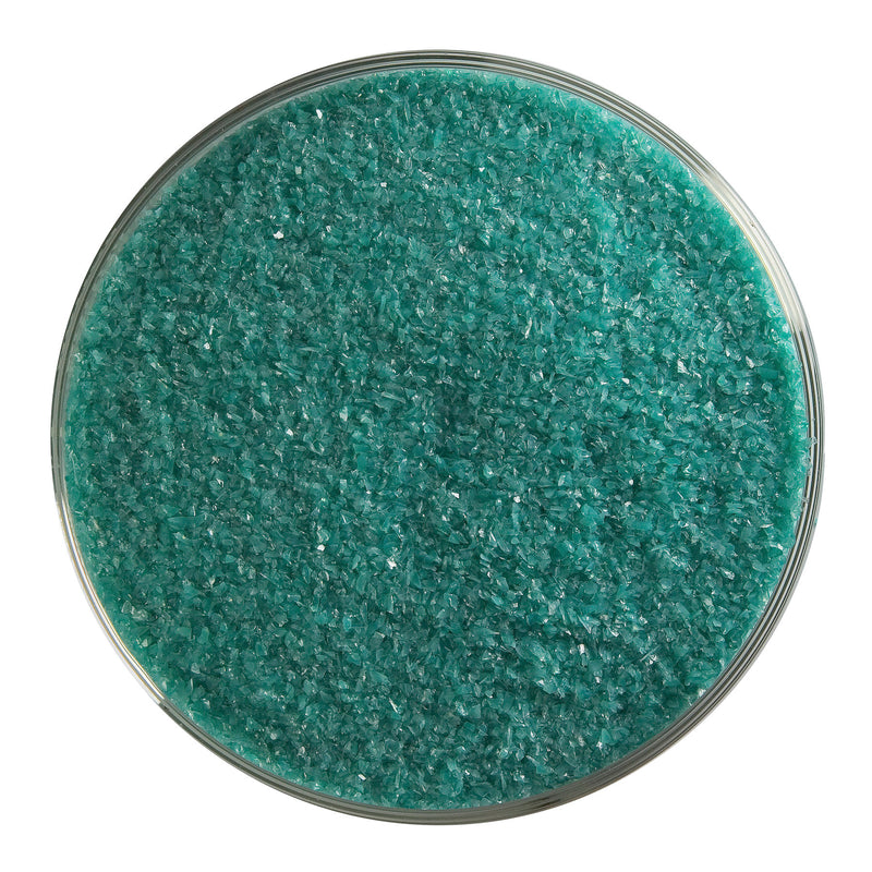 Teal Green Opaque Bullseye Frit 144