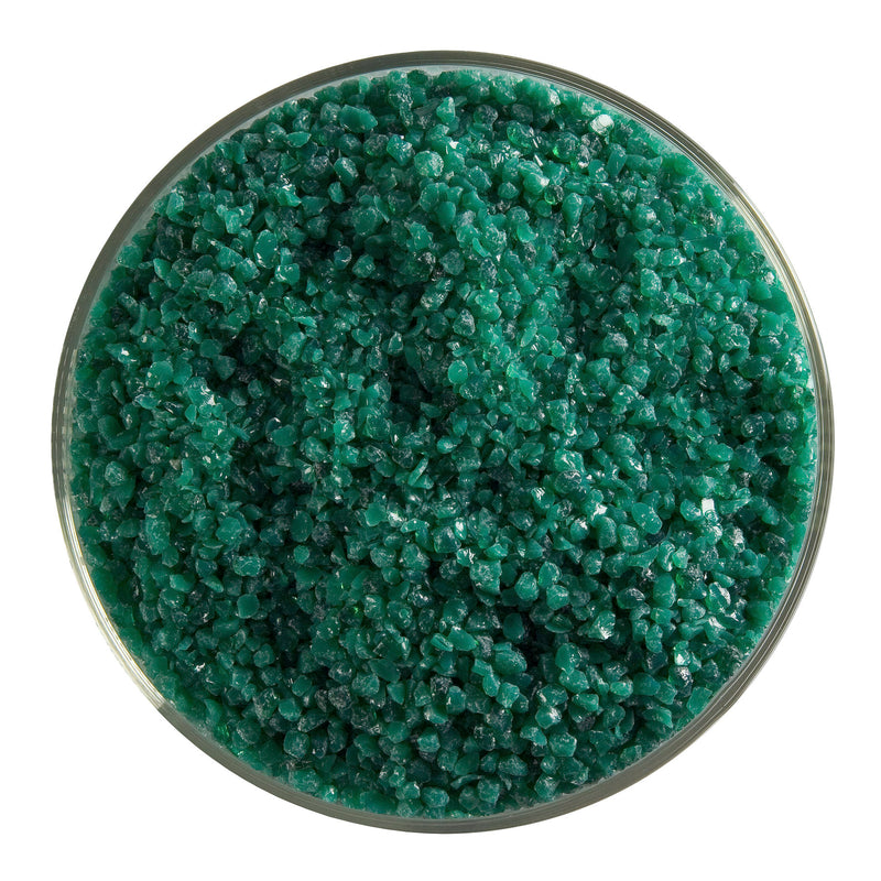 Jade Green Opaque Bullseye Medium Frit 145