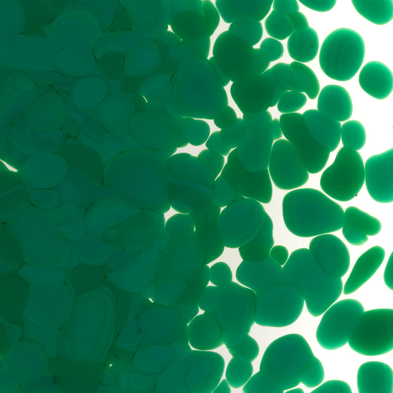 Jade Green Opaque Bullseye Coarse Frit 145